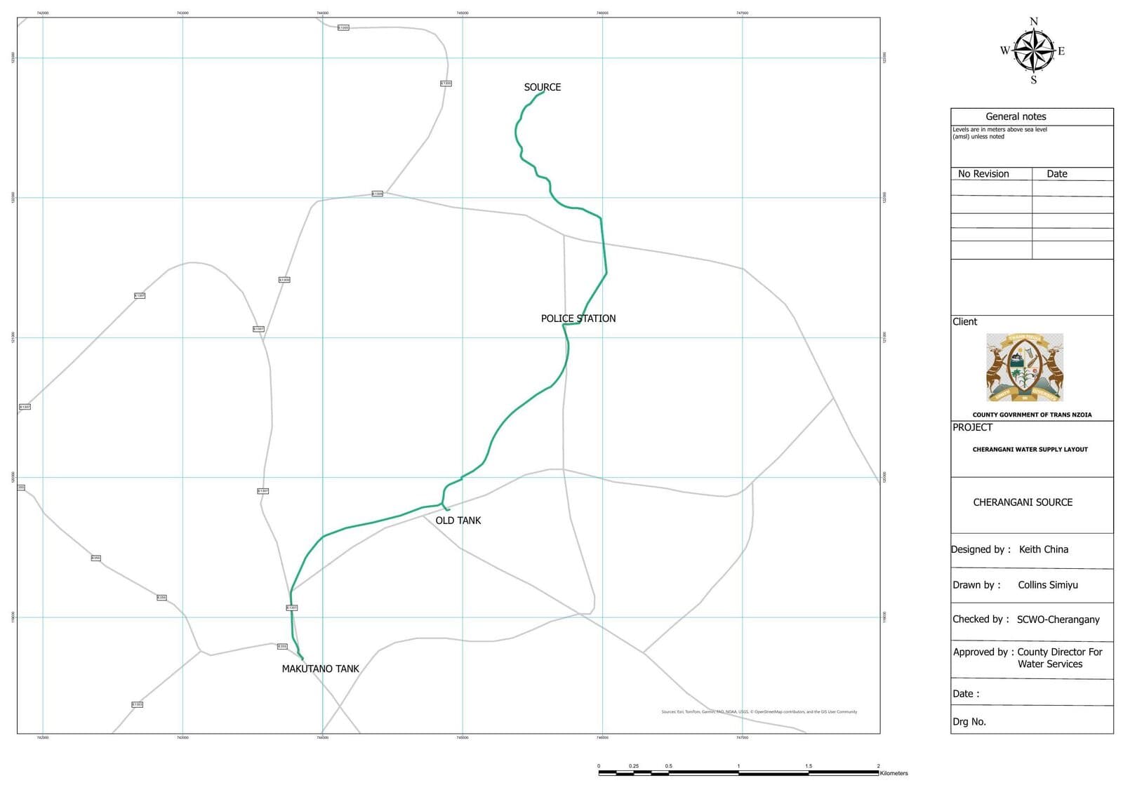 Cherangani Water Supply Layout — photo 2